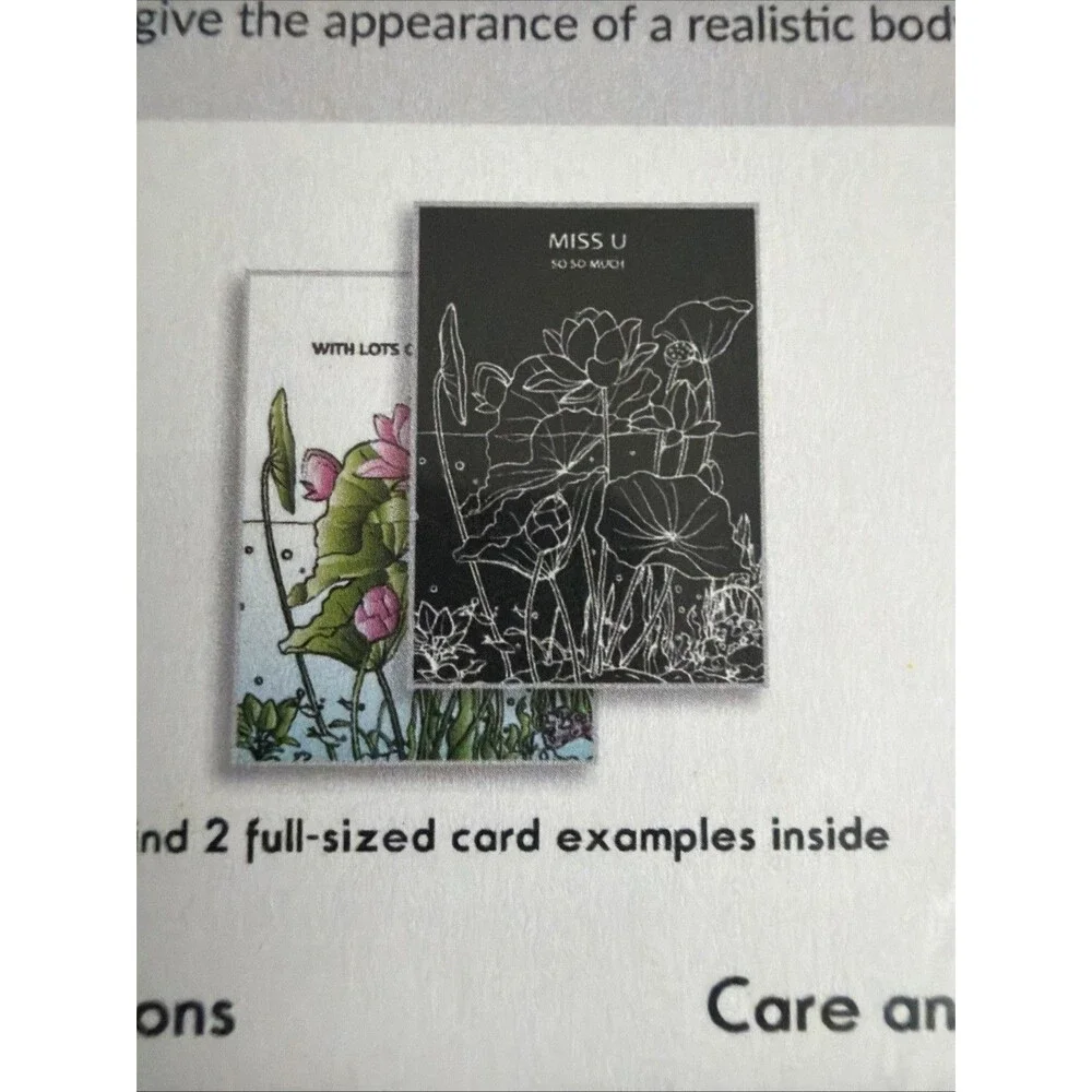 Altenew Paint A Flower: Lotus flower set floral with sentiments 2021